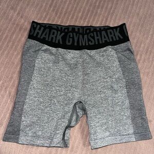 Gymshark Black and Gray Athletic Shorts